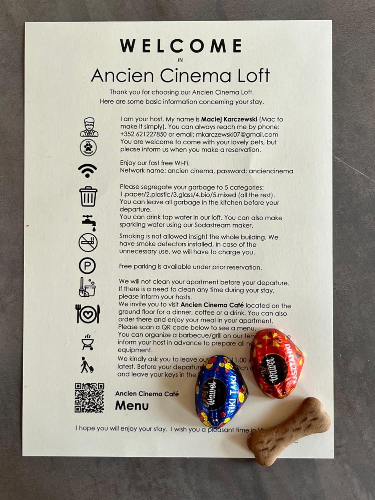 Apartmán Ancien Cinema Loft Vianden Exteriér fotografie